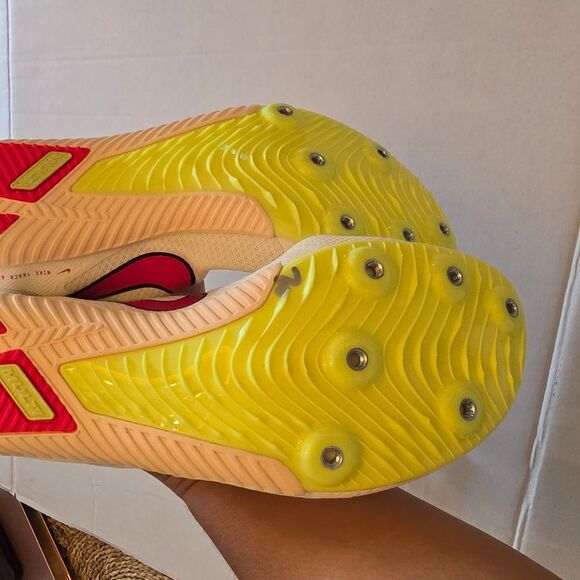 Nike Rival Multi Track Field Multi-Event Spikes Color: Sail/Light Lemon Size 9 - Picture 6 of 7